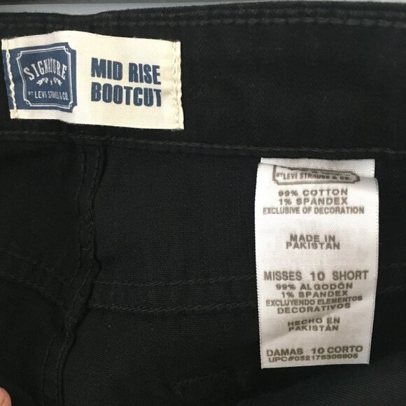 Levi Strauss Signature Midrise Boot Cut Misses 10S - Picture 7 of 7